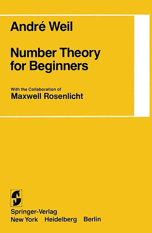 Number Theory for Beginners