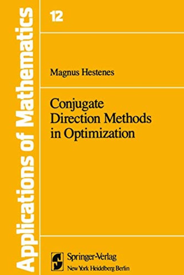 Conjugate Direction Methods in Optimization