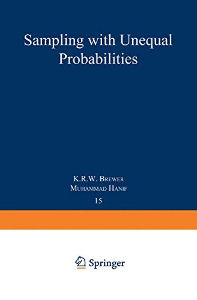 Sampling With Unequal Probabilities