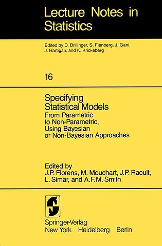 Specifying Statistical Models