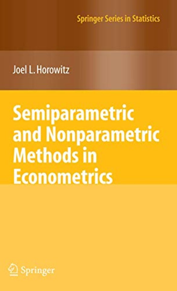 Semiparametric and Nonparametric Methods in Econometrics