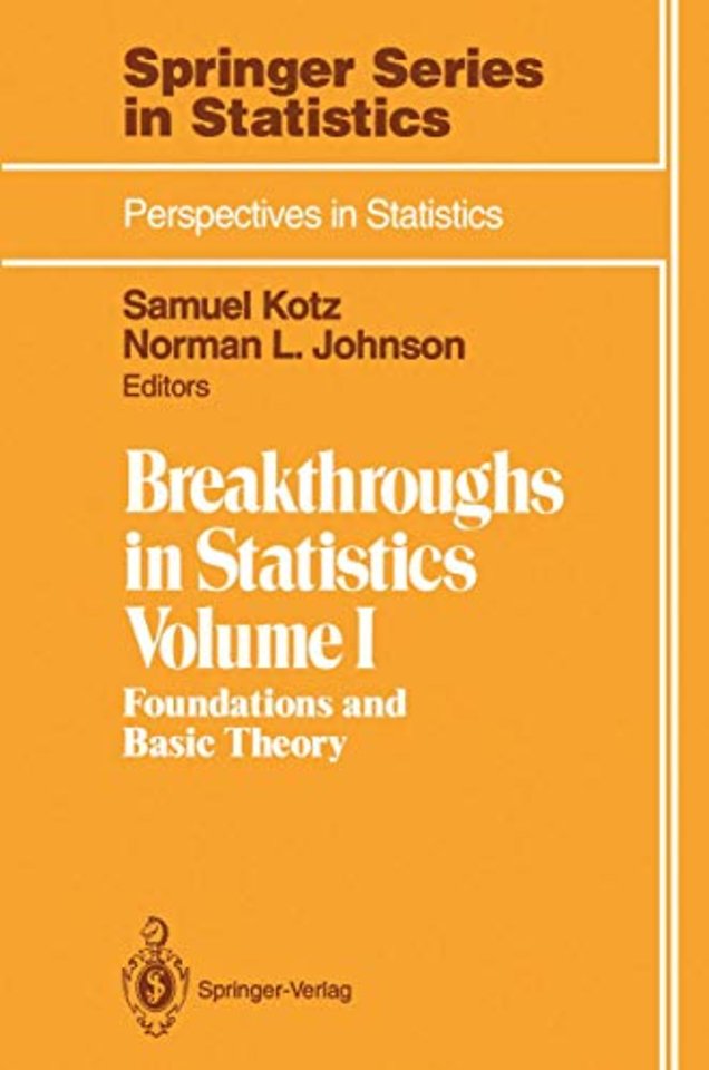Breakthroughs in Statistics