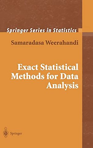 Exact Statistical Methods for Data Analysis