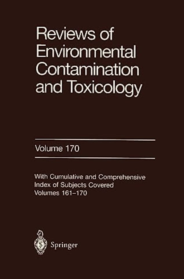 Reviews of Environmental Contamination and Toxicology 170