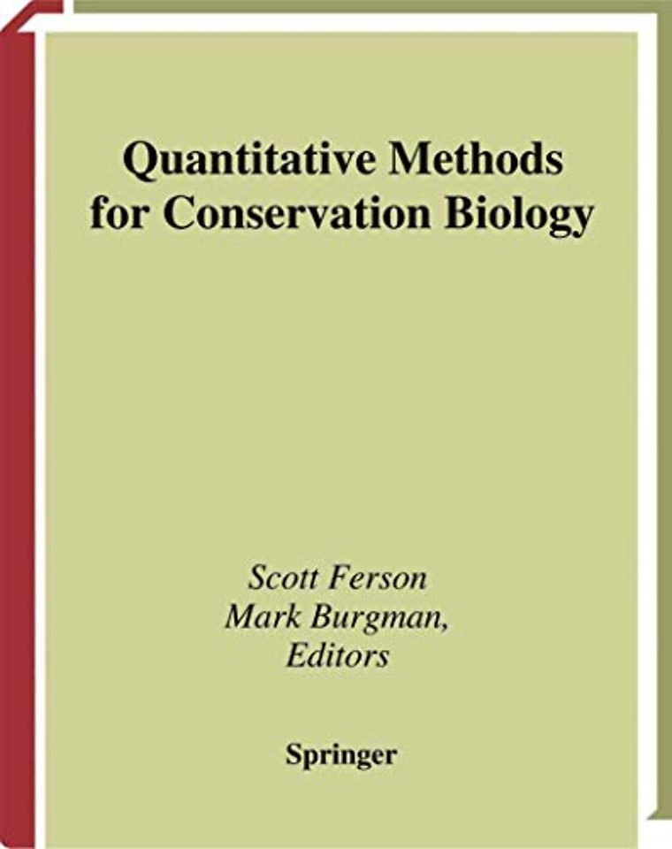 Quantitative Methods for Conservation Biology