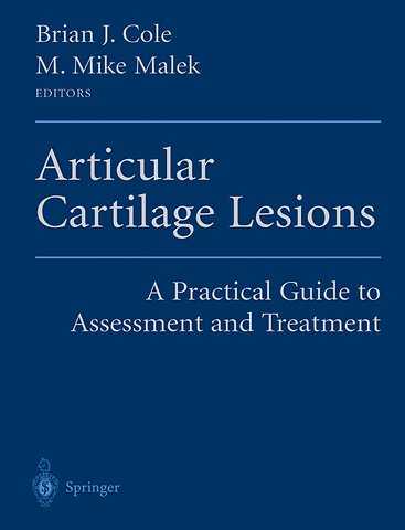 Articular Cartilage Lesions
