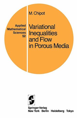 Variational Inequalities and Flow in Porous Media