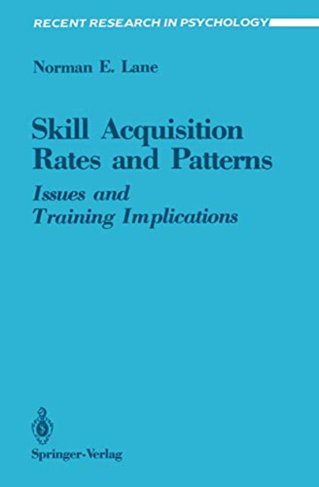 Skill Acquisition Rates and Patterns