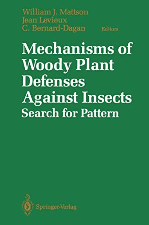 Mechanisms of Woody Plant Defenses Against Insects