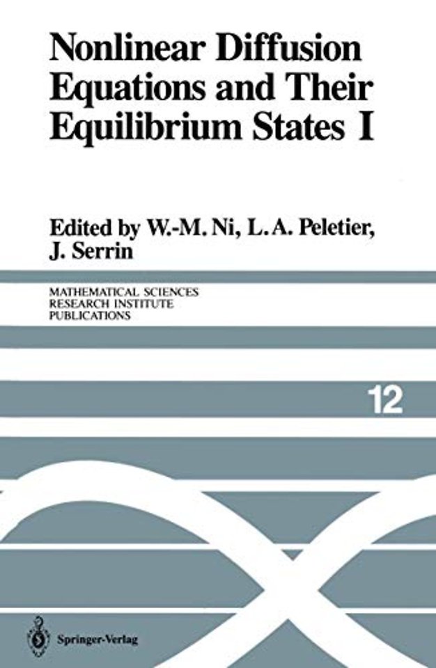 Nonlinear Diffusion Equations and Their Equilibrium States I