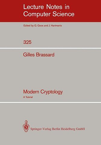 Modern Cryptology
