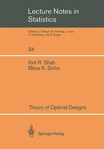 Theory of Optimal Designs