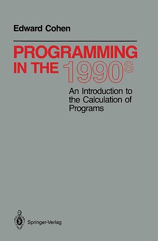 Programming in the 1990s