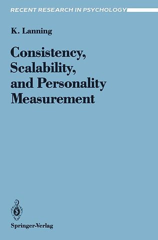 Consistency, Scalability, and Personality Measurement