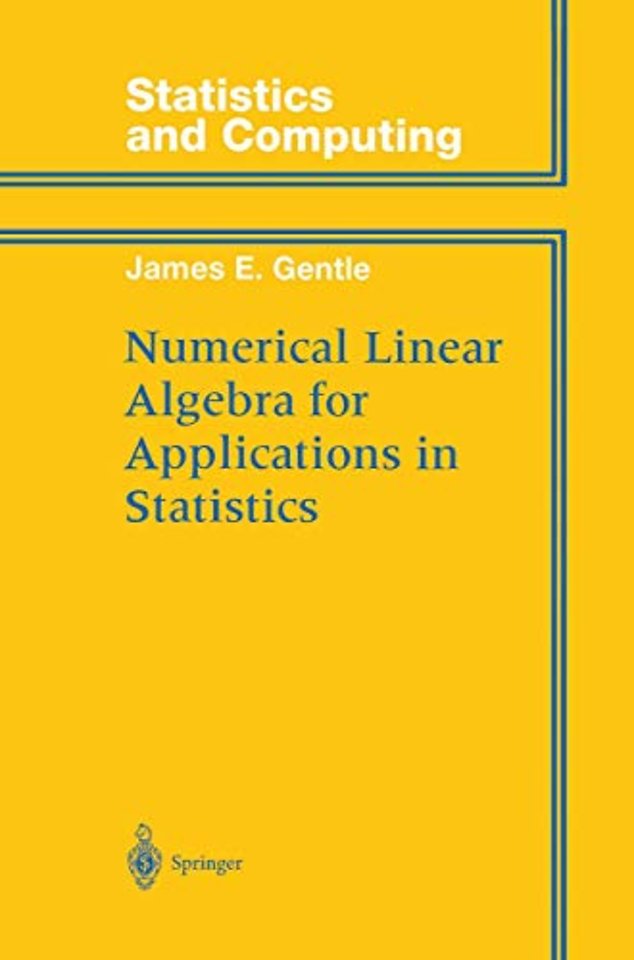 Numerical Linear Algebra for Applications in Statistics