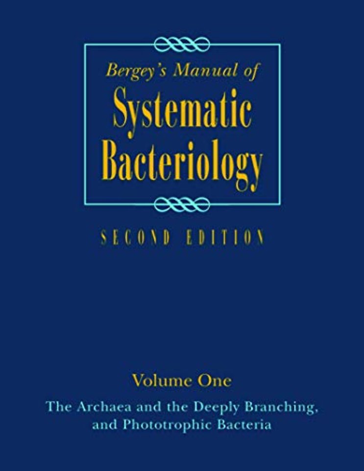 Bergey's Manual of Systematic Bacteriology