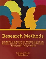 Research Methods, Universiteit Utrecht, Revised Edition