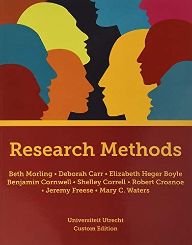 Research Methods, Universiteit Utrecht, Revised Edition