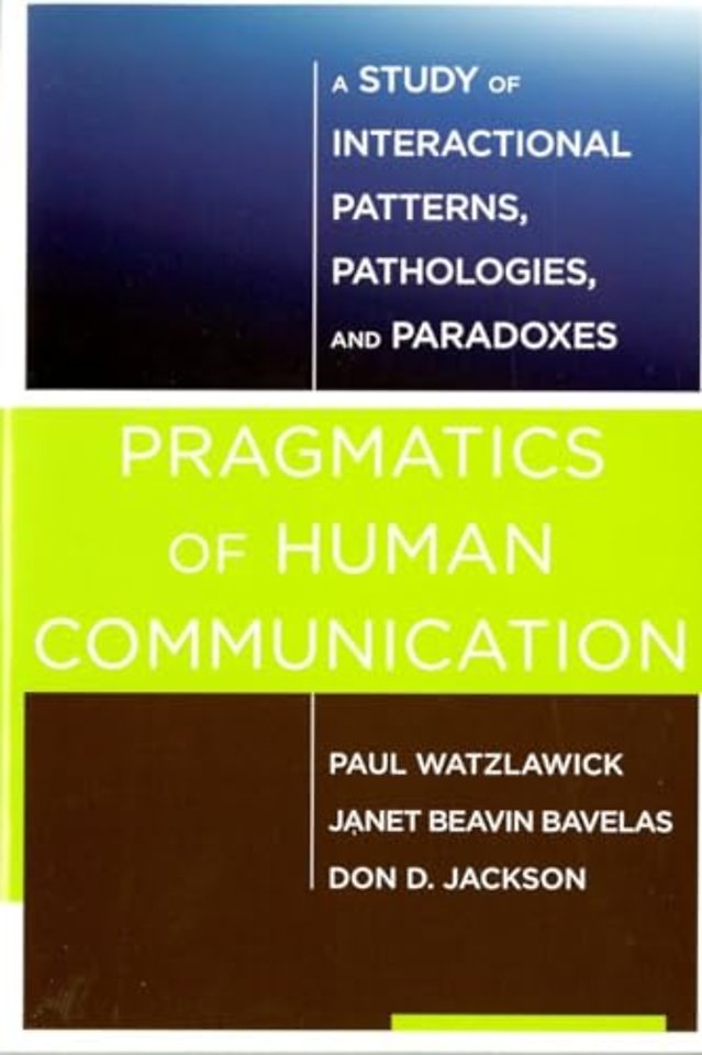 Pragmatics of Human Communicat