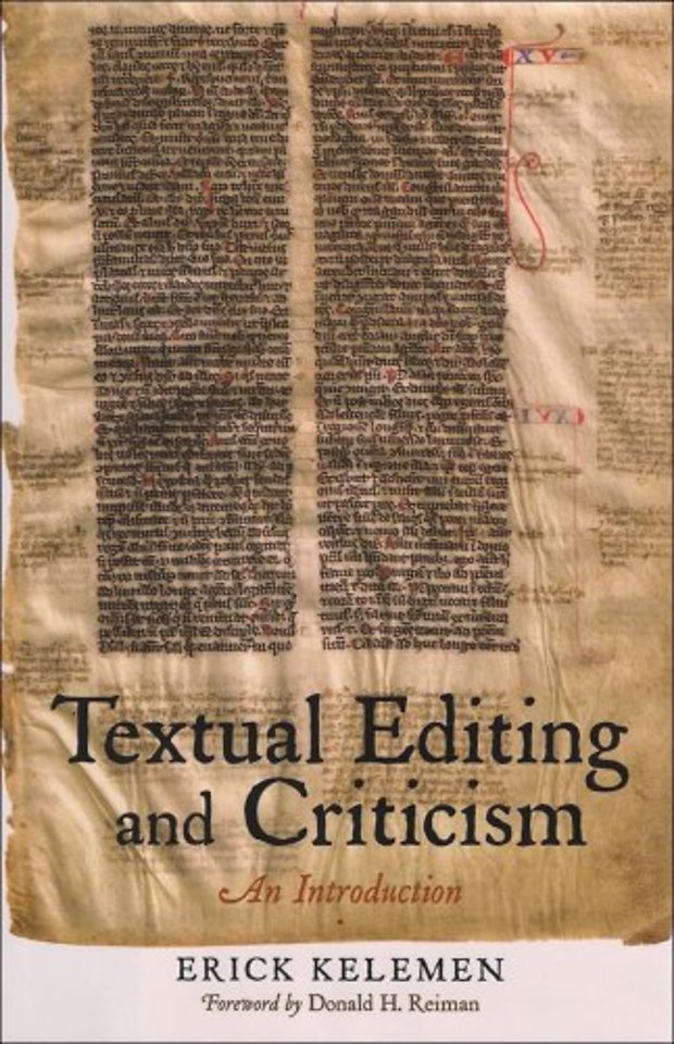 Textual Editing and Criticism