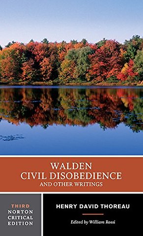 Walden / Civil Disobedience / and Other Writings – A Norton Critical Edition
