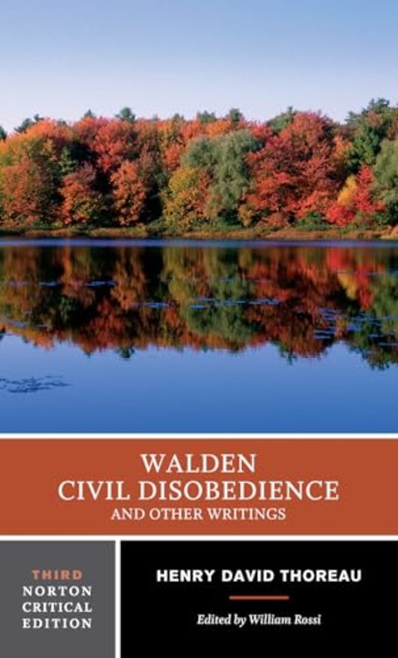 Walden / Civil Disobedience / and Other Writings – A Norton Critical Edition