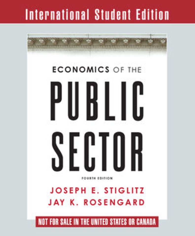 Economics of the Public Sector (Fourth International Student Edition)