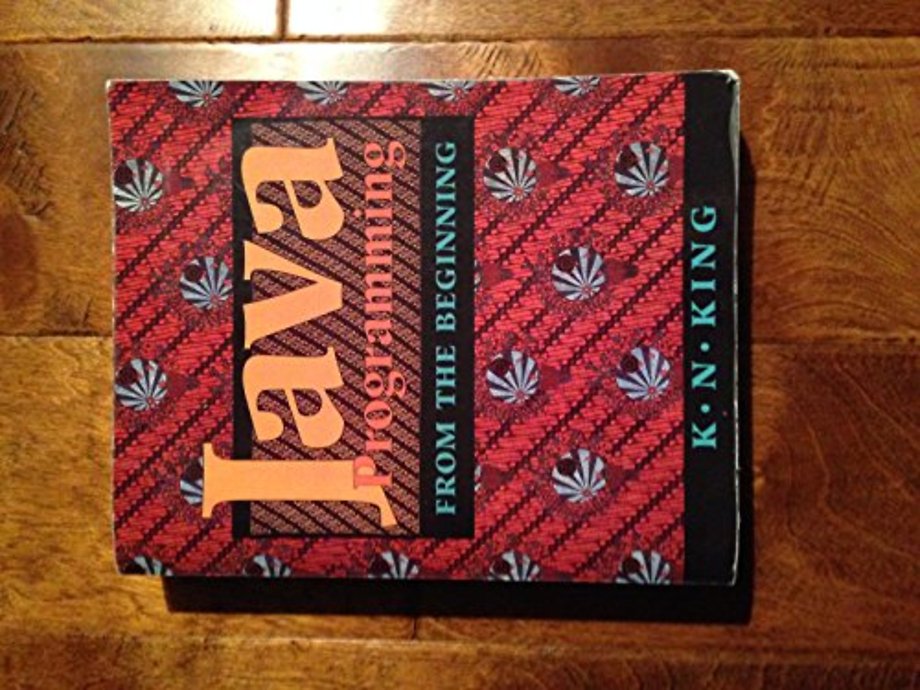 Java Programming – From the Beginning