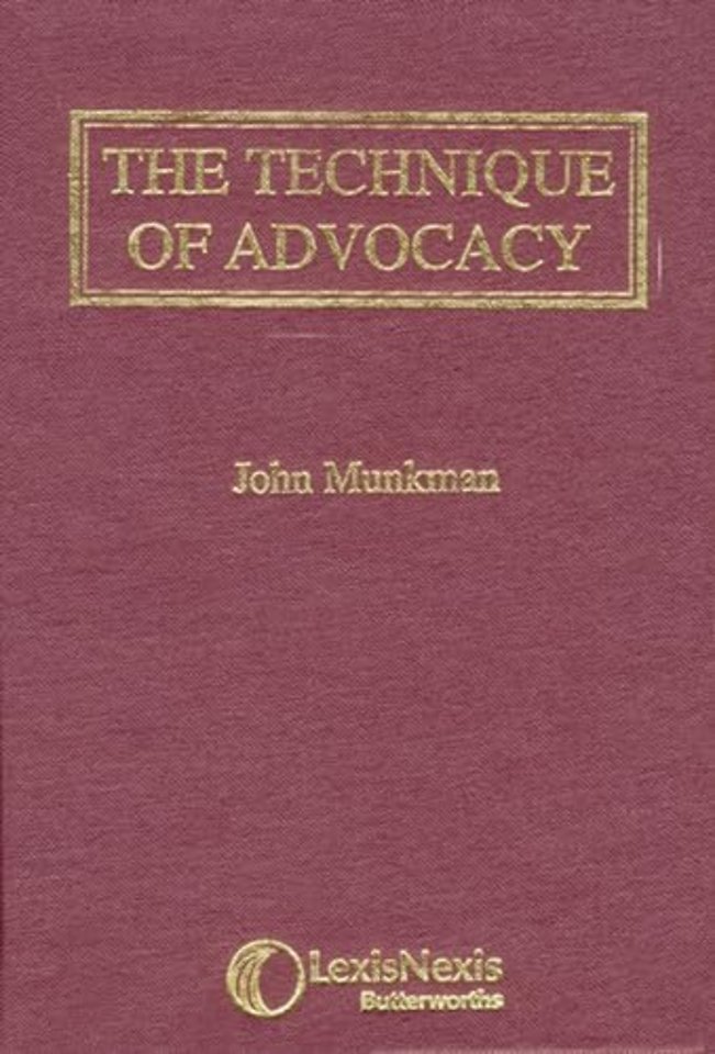 Munkman: The Technique of Advocacy