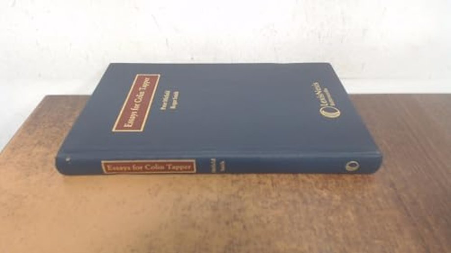 Essays for Colin Tapper