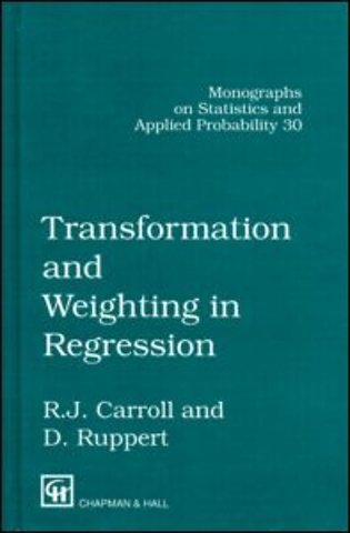 Transformation and Weighting in Regression