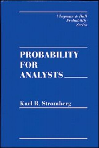 Probability For Analysts