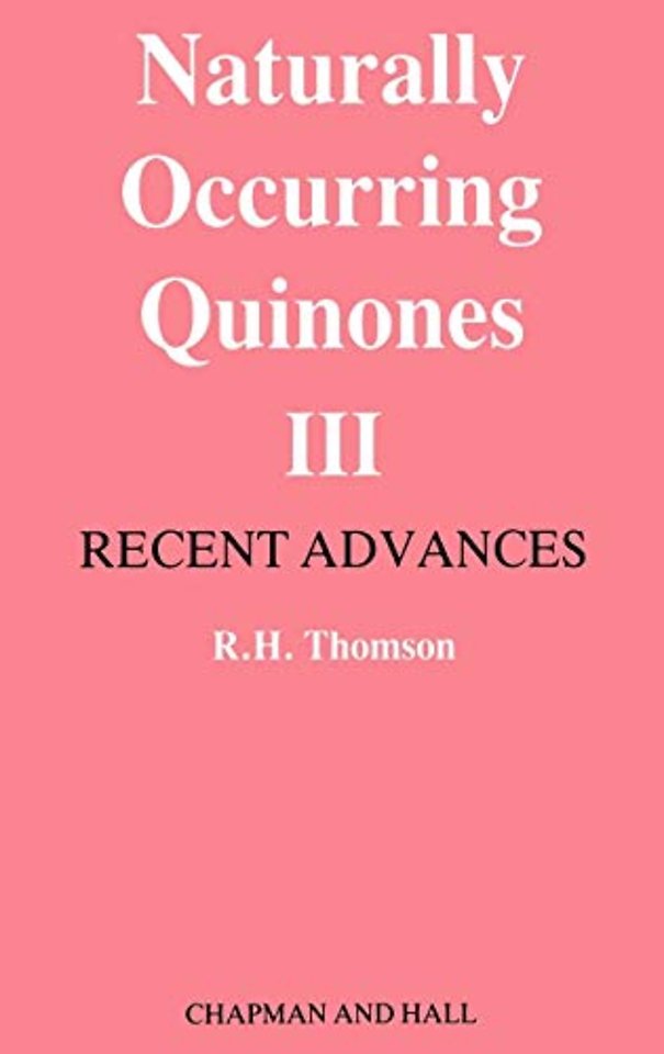 Naturally Occurring Quinones