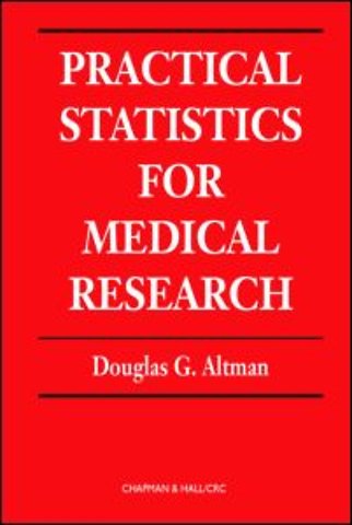 Practical Statistics for Medical Research