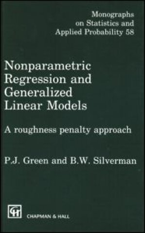 Nonparametric Regression and Generalized Linear Models