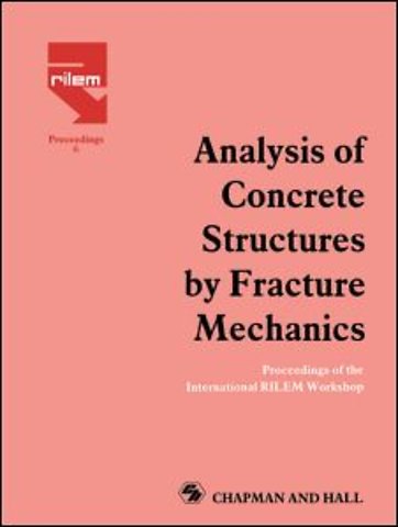 Analysis of Concrete Structures by Fracture Mechanics