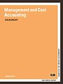 Management and cost accounting