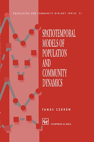 Spatiotemporal Models of Population and Community Dynamics