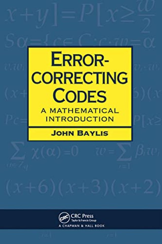 Error Correcting Codes
