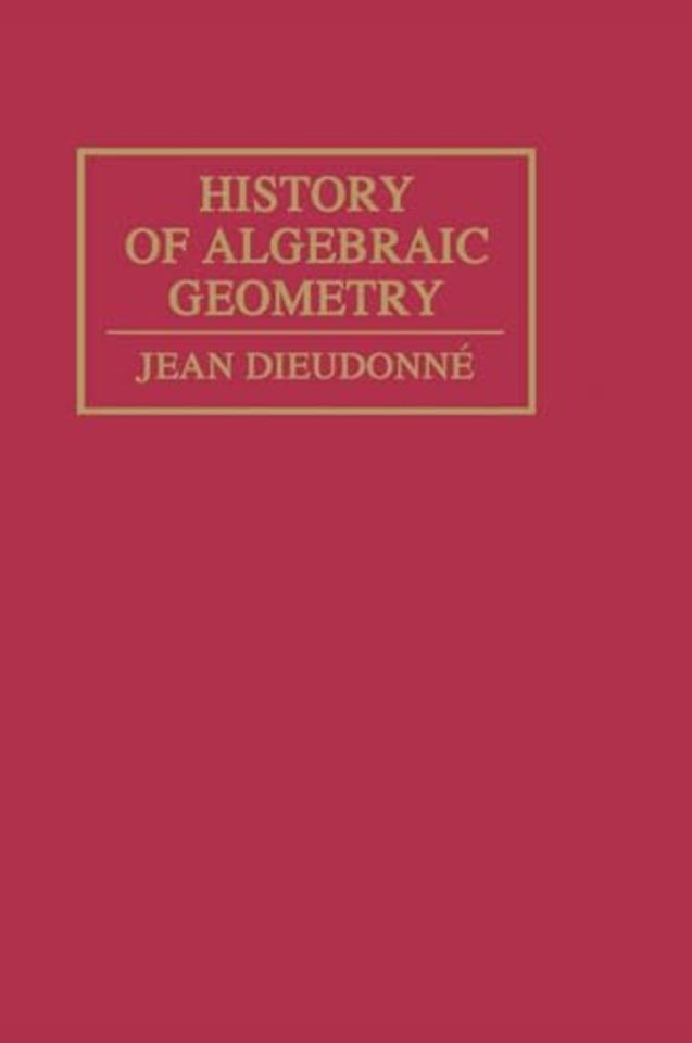 History Algebraic Geometry