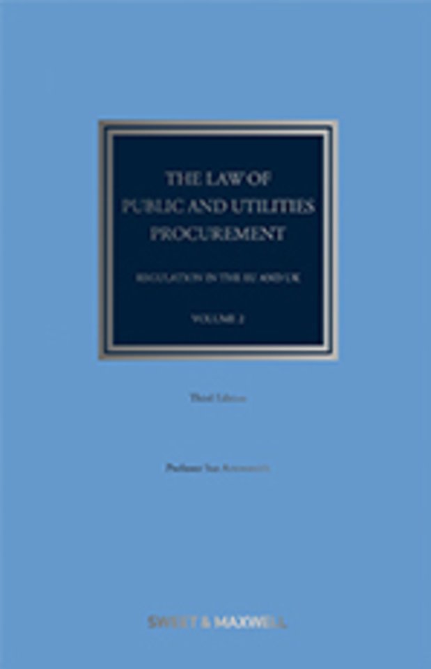 The Law of Public and Utilities Procurement Volume 2