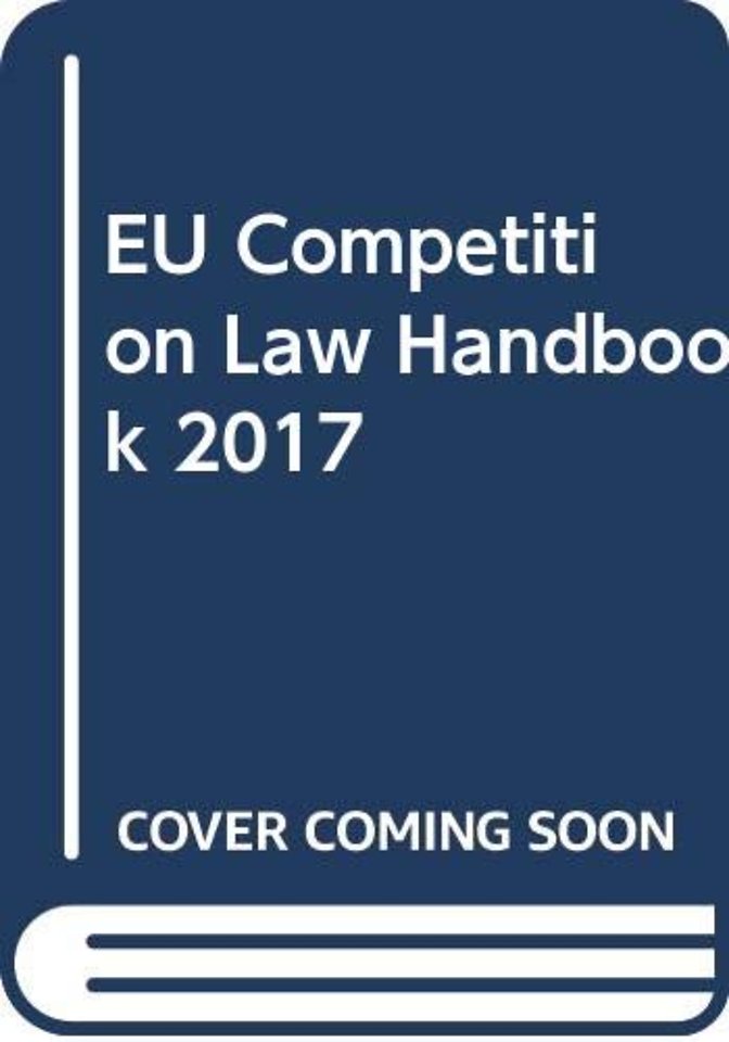 EU Competition Law Handbook 2017