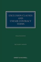 Exclusion Clauses and Unfair Contract Terms