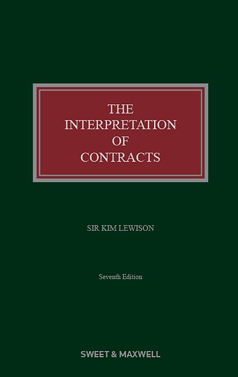 The Interpretation of Contracts