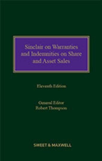 Sinclair on Warranties and Indemnities on Share and Asset Sales