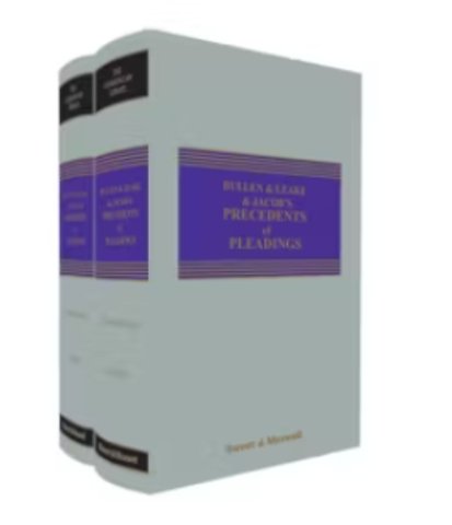 Bullen & Leake and Jacob's Precedents of Pleadings