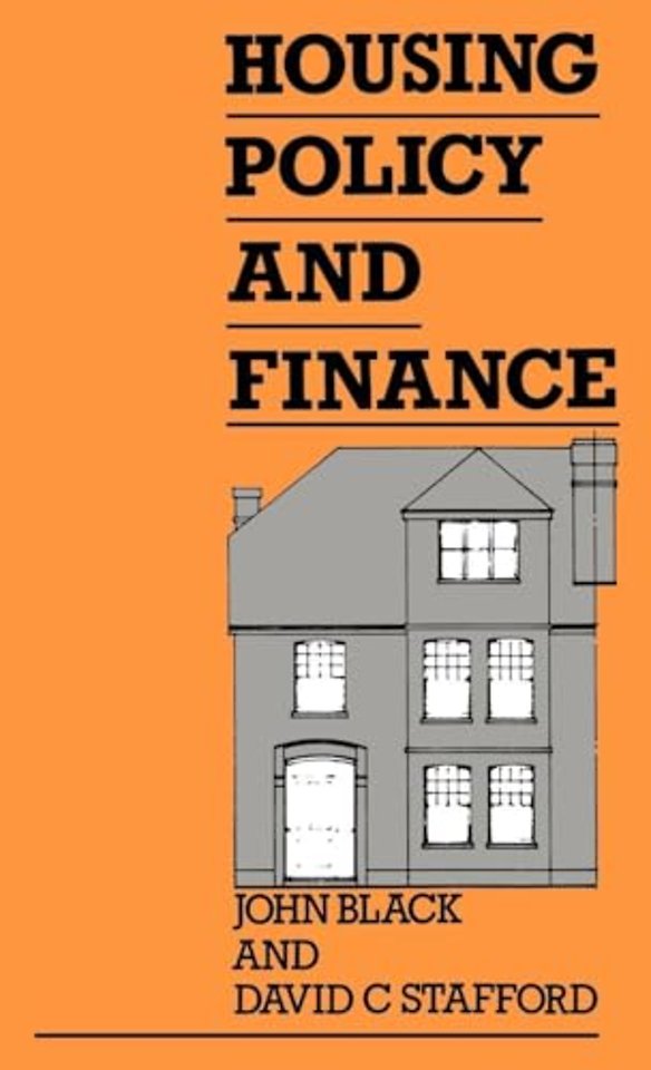 Housing Policy and Finance