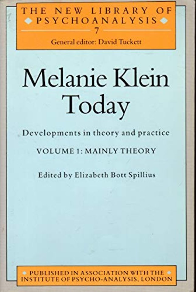 New Library of Psychoanalysis