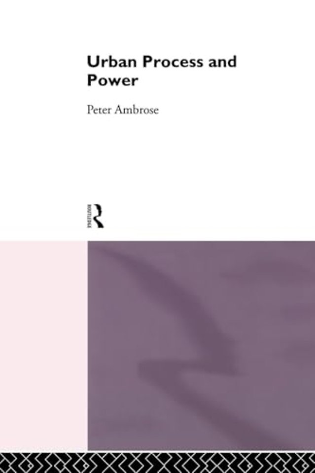 Urban Process and Power