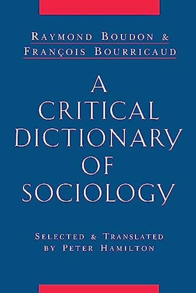 Critical Dictionary of Sociology